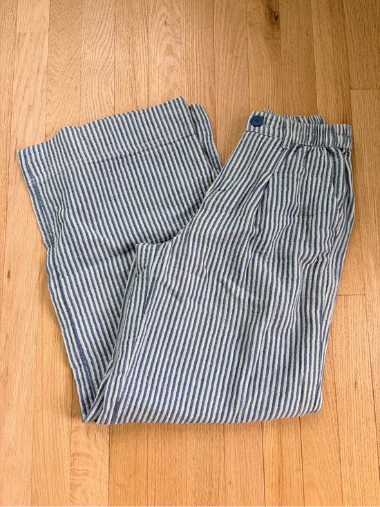 Pants - Aerie Daybreak Trouser XS NWT Coastal Stripe Wide Leg Pants